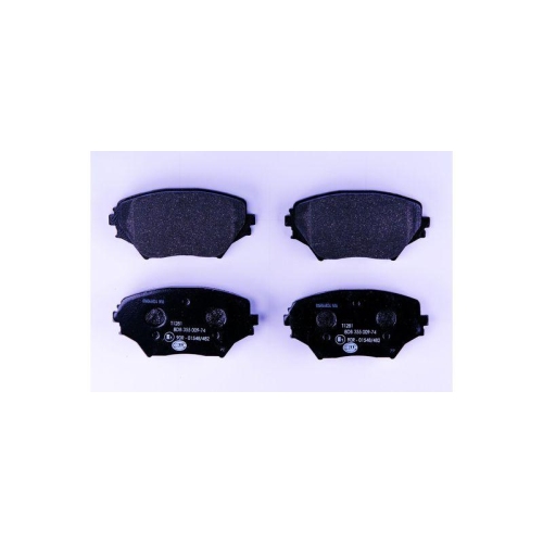 Bremsbelagsatz Scheibenbremse Hella 8DB 355 009-741 f&uuml;r Toyota Vorderachse