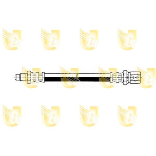 Bremsschlauch Unigom 372636 für Fiat Hinten