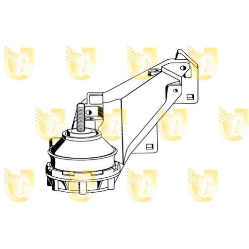 Lagerung Motor Unigom 396176 f&uuml;r Audi VW Vorne Links