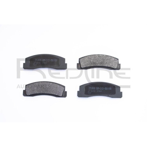 Bremsbelagsatz Scheibenbremse Red-line 27LA000 f&uuml;r Lada Vorderachse