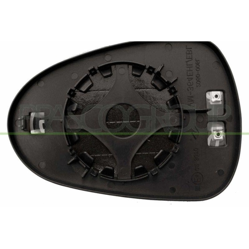 Spiegelglas Au&szlig;enspiegel Prasco ST4247513 f&uuml;r Seat Rechts