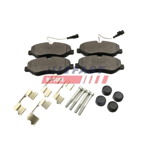 Bremsbelagsatz Scheibenbremse Fast FT29574 f&uuml;r Nissan Vorderachse
