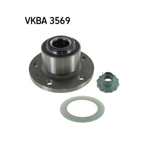 Radlagersatz Skf VKBA 3569 f&uuml;r Audi Seat Skoda VW Vorderachse