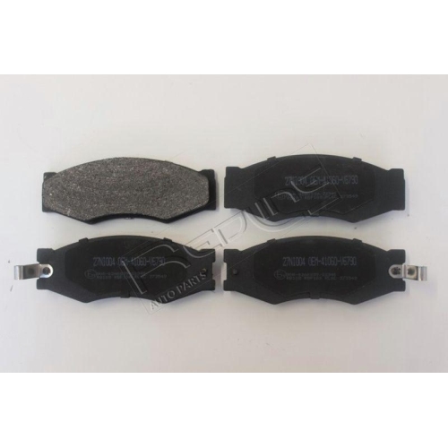 Bremsbelagsatz Scheibenbremse Red-line 27NI004 f&uuml;r Nissan Vorderachse