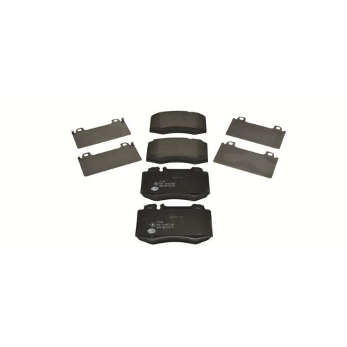 Bremsbelagsatz Scheibenbremse Hella 8DB 355 010-101 f&uuml;r Mercedes Benz Evobus