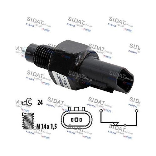 Schalter R&uuml;ckfahrleuchte Sidat 3.234268 f&uuml;r Hyundai Kia