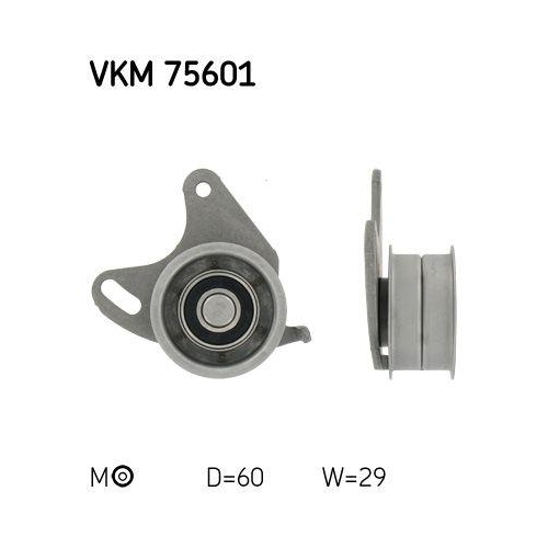 Spannrolle Zahnriemen Skf VKM 75601 für Mitsubishi Hyundai Kia