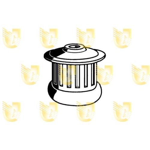 Lagerung Motor Unigom 396190 f&uuml;r Audi Beidseitig Vorne