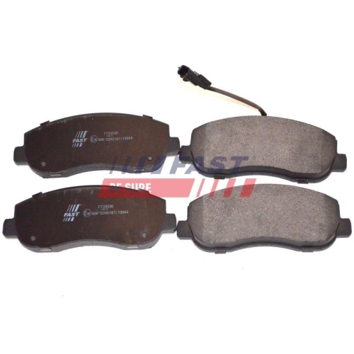 Bremsbelagsatz Scheibenbremse Fast FT29536 f&uuml;r Opel Renault Vorderachse