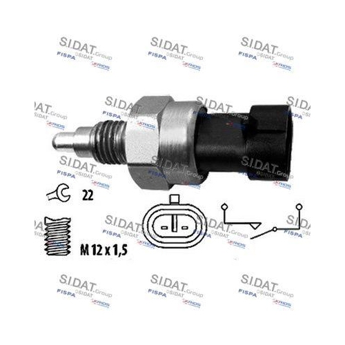 Schalter R&uuml;ckfahrleuchte Sidat 3.234272 f&uuml;r Opel Chevrolet General Motors