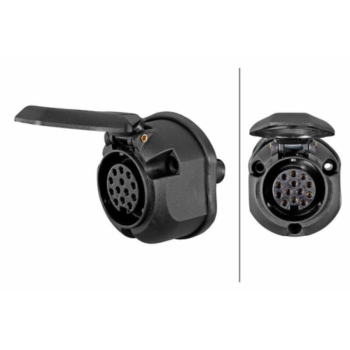 Steckdose Hella 8JB 005 949-001 für Aebi Auwärter Bmw Ikarus Kässbohrer Scania