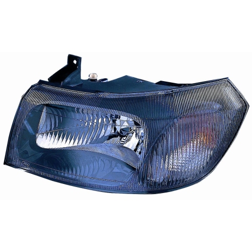 RECHTER SCHEINWERFER FORD TRANSIT 2000 PARAB. SCHWARZ RECHTE DEPO-MARKE