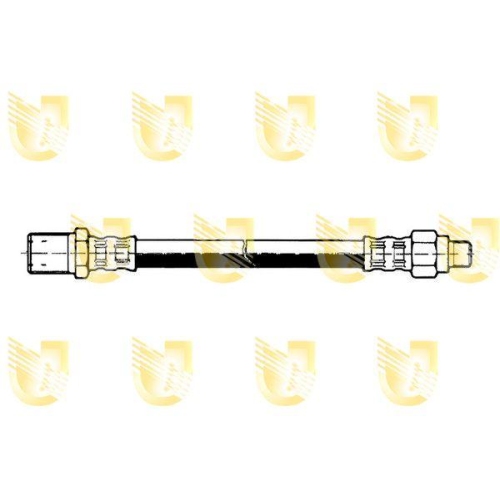 Bremsschlauch Unigom 372659 für Alfa Romeo Iveco Hinten