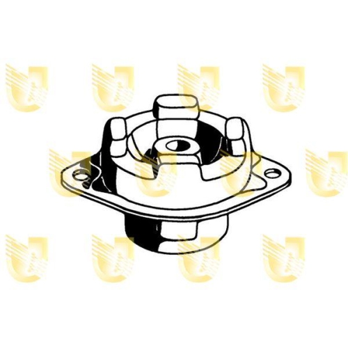 Lagerung Motor Unigom 396192 f&uuml;r Audi VW Getriebeseitig Hinten Vorne Rechts