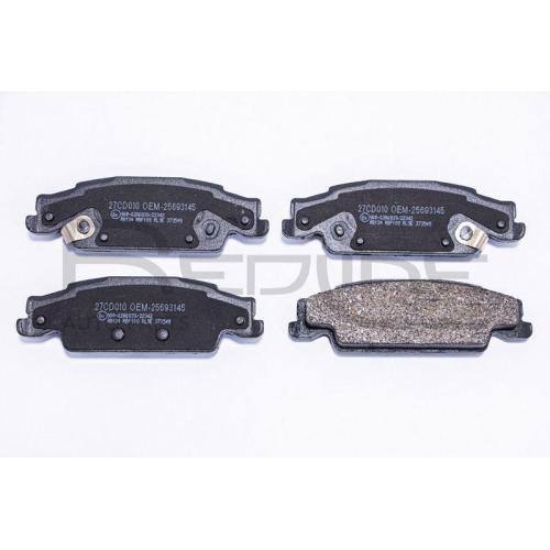 Bremsbelagsatz Scheibenbremse Red-line 27CD010 f&uuml;r Opel Rover Hinterachse