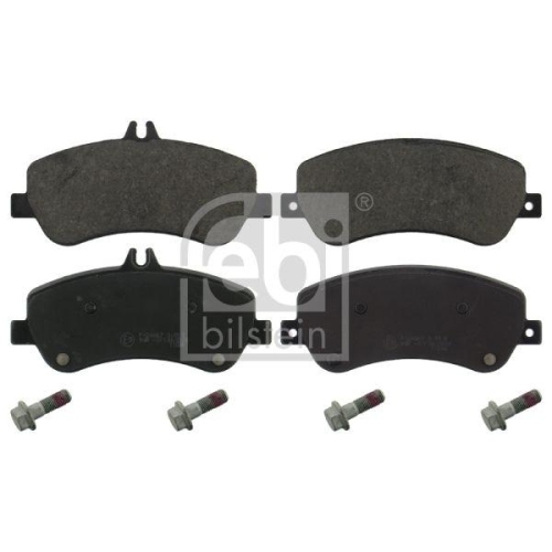 Bremsbelagsatz Scheibenbremse Febi Bilstein 16808 f&uuml;r Mercedes Benz Vorderachse