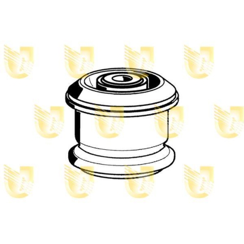 Lagerung Motor Unigom 396195 f&uuml;r Audi Getriebeseitig Hinten