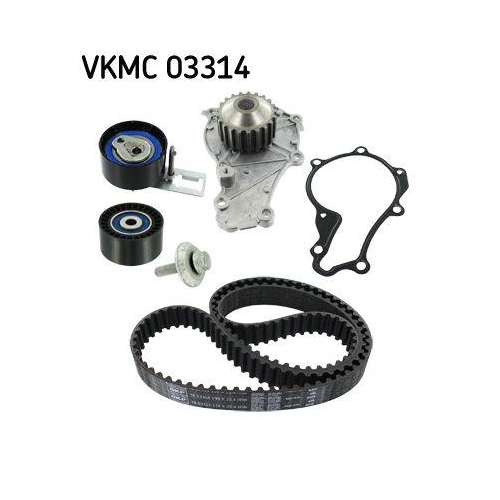 Wasserpumpe + Zahnriemensatz Skf VKMC 03314 f&uuml;r Alfa Romeo Citro&euml;n Fiat Ford