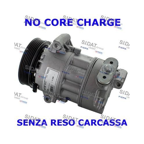 Kompressor Klimaanlage Sidat 1.4138R f&uuml;r Alfa Romeo Fiat Lancia
