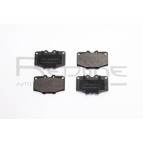Bremsbelagsatz Scheibenbremse Red-line 27TO003 f&uuml;r Toyota Lexus Vorderachse