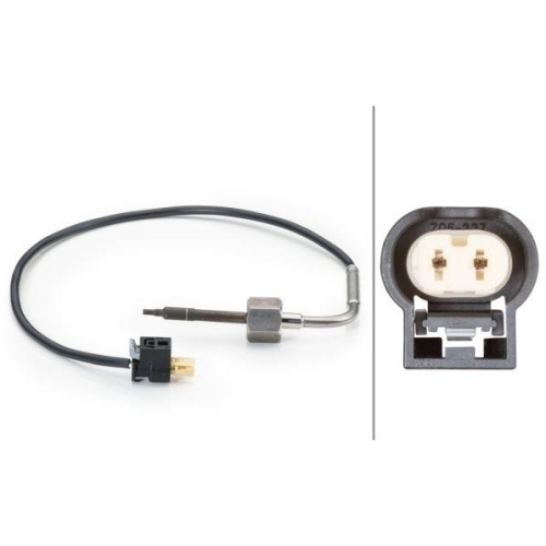 Sensor Abgastemperatur Hella 6PT 014 494-011 für Mercedes Benz Mercedes Benz