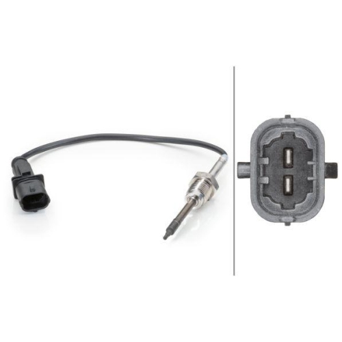 Sensor Abgastemperatur Hella 6PT 014 494-021 für Opel Vauxhall Chevrolet