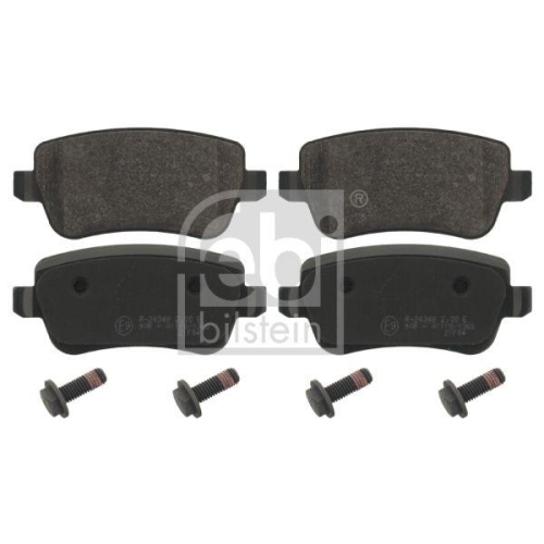 Bremsbelagsatz Scheibenbremse Febi Bilstein 16852 f&uuml;r Fiat Hinterachse