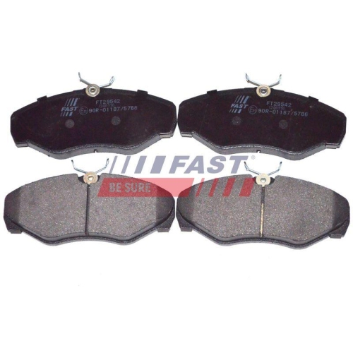 Bremsbelagsatz Scheibenbremse Fast FT29542 f&uuml;r Citro&euml;n Nissan Opel Renault