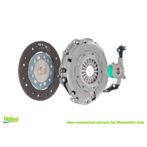 Kupplungssatz Valeo 834522 Kit3p (csc) Mit Selbstnachstellender Technologie f&uuml;r