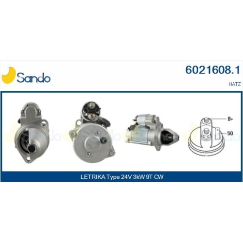 Starter Sando 6021608.1 f&uuml;r
