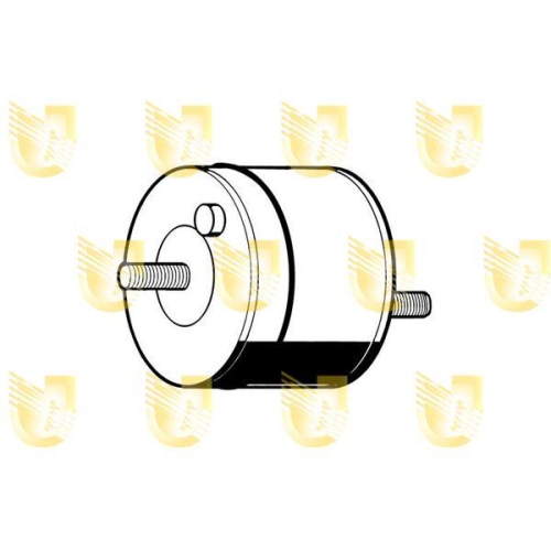 Lagerung Motor Unigom 396302 f&uuml;r Bmw Vorne Vorne Links Vorne Rechts