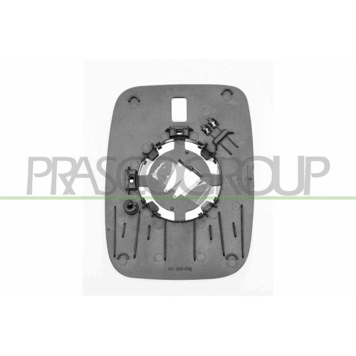 Spiegelglas Au&szlig;enspiegel Prasco FT9007503 f&uuml;r Fiat Opel Renault Rechts