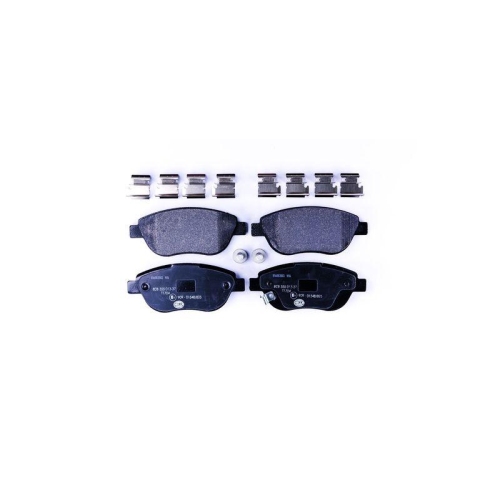 Bremsbelagsatz Scheibenbremse Hella 8DB 355 013-371 für Fiat Opel Vauxhall