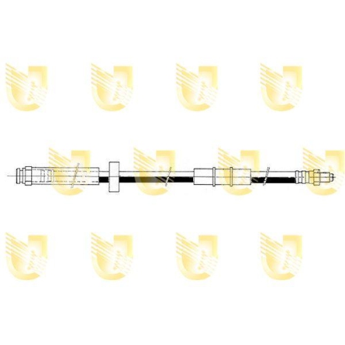 Bremsschlauch Unigom 372734 f&uuml;r Citro&euml;n Fiat Peugeot Vorne