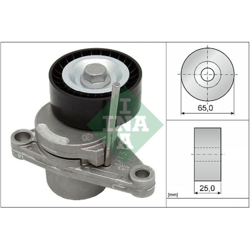 Riemenspanner Keilrippenriemen Ina 534 0250 10 f&uuml;r Citro&euml;n Peugeot