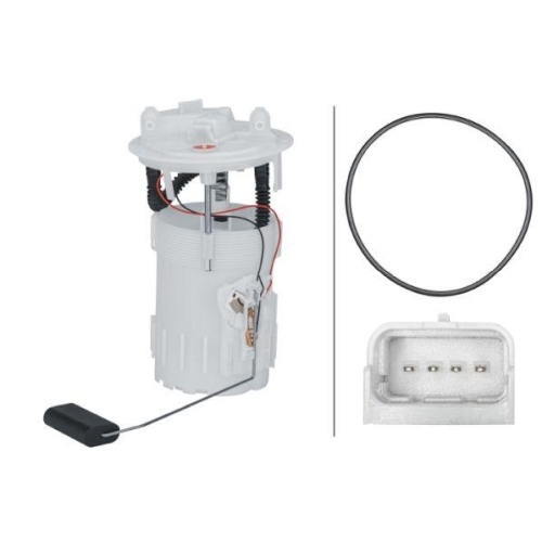 Sender Unit Fuel Tank Hella 8TF 358 303-001 for Renault