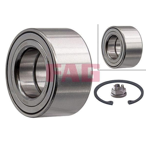 Radlagersatz Schaeffler Fag 713 6311 80 f&uuml;r Dacia Hinterachse