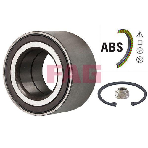 Radlagersatz Schaeffler Fag 713 6270 40 f&uuml;r Honda Vorderachse
