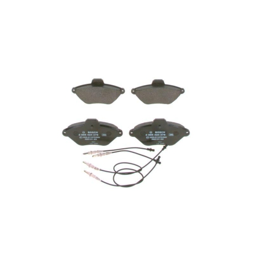 Bremsbelagsatz Scheibenbremse Bosch 0986424278 für Citroën Peugeot Vorderachse