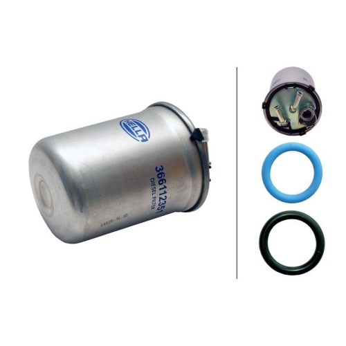 Kraftstofffilter Hella 8ZF 366 112-351 f&uuml;r Skoda Vag