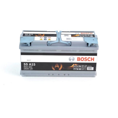 Starterbatterie Bosch 0092S5A150 S5a Agm für Audi Bmw Citroën Fiat Iveco Nissan