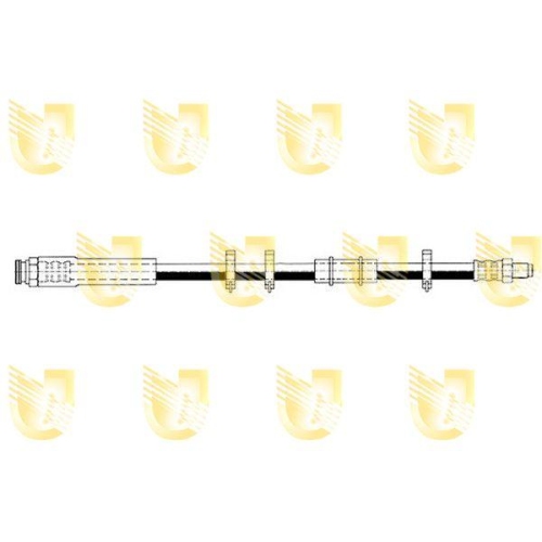 Bremsschlauch Unigom 372750 für Citroën Fiat Iveco Peugeot Oben Vorne