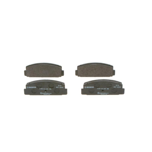 Bremsbelagsatz Scheibenbremse Bosch 0986424295 f&uuml;r Mazda Hinterachse