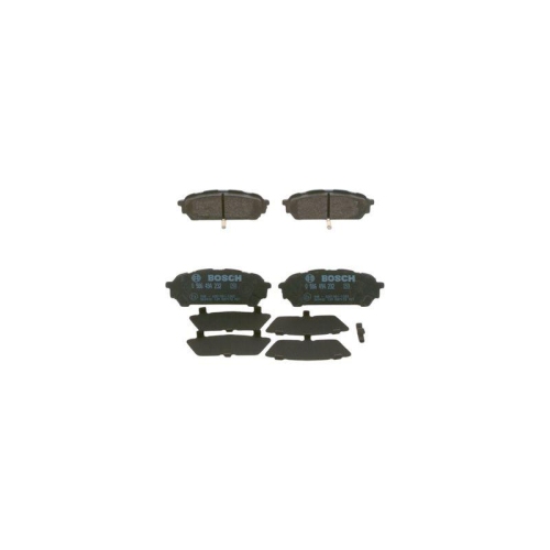 Bremsbelagsatz Scheibenbremse Bosch 0986494232 f&uuml;r Subaru Hinterachse
