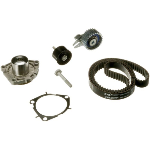 Wasserpumpe + Zahnriemensatz Gates KP15646XS Powergrip&trade; f&uuml;r Alfa Romeo Fiat