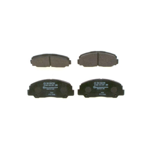 Bremsbelagsatz Scheibenbremse Bosch 0986424297 f&uuml;r Daihatsu Toyota Lexus