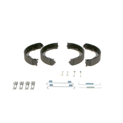 Bremsbackensatz Feststellbremse Bosch 0986487609 f&uuml;r Chrysler Dodge Hinterachse