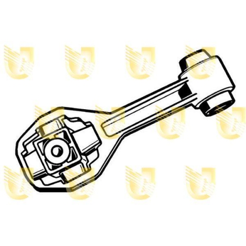 Lagerung Motor Unigom 396755 f&uuml;r Renault Hinten