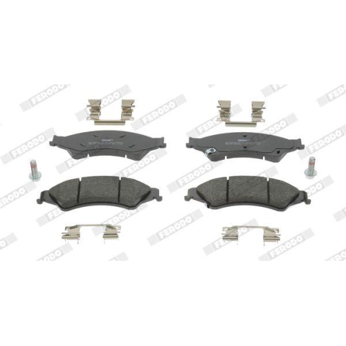 Bremsbelagsatz Scheibenbremse Ferodo FDB4832 Premier Eco Friction f&uuml;r Ford Mazda