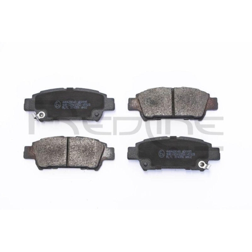 Bremsbelagsatz Scheibenbremse Red-line 27TO044 für Toyota Lexus Hinterachse